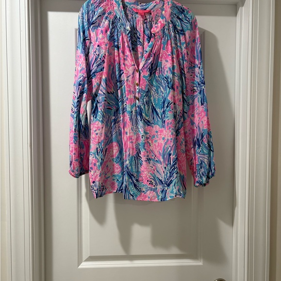 Lilly Pulitzer Tops - Lilly Pulitzer Elsa - Fan Sea Pants